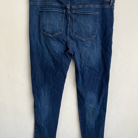 MOTT & Bow Woman Blue High Rise Skinny Jean , Size 20 - Picture 6 of 6